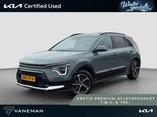 Kia Niro 1.6 GDi Hybrid DynamicPlusLine  HUD | Leder | Stoel- en Stuurverwarming | Adapt. Cruise | S