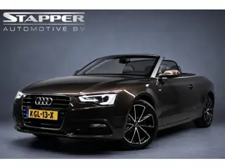 Audi A5 Cabriolet 2.0 TFSI 211pk Automaat 2x S-Line Navi/Xenon/Led/Leer/Climate/Stoelverw./Pdc/Cruis