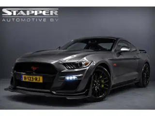 Ford Mustang Fastback 5.0 GT 422pk Automaat Carplay/Xenon/Led/Leer/Keyless/Climate/Stoelverw./Lmv19"