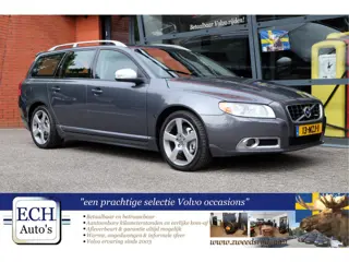 Volvo V70 2.0T 203 pk R-Edition, Leer, Navi, Stoelverwarming, Xenon, Trekhaak