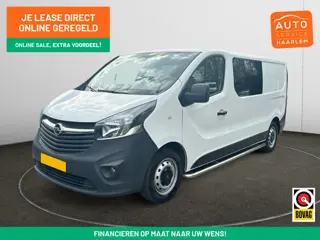 Opel Vivaro 1.6 CDTI Euro 6 L2H1 Edition- Dubbel Cabine, 6 Pers, Camera, Clima, Cruise, Park Assist