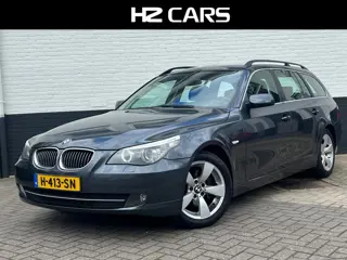 BMW 5-serie Touring 523i Automaat Camera Carplay Trekhaak Memory Leder