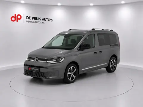Volkswagen Caddy 1.5 TSI 5p Style Led Koplampen Leer Alcantara ACC Dakrails  17 Inch