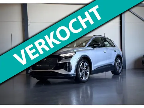 Audi Q4 e-tron 40 77kWh, Trekhaak, Matrix, Sportstoelen, SOH 93, afgeplat stuurwiel, dealer onderhou
