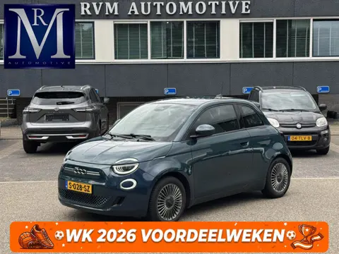 Fiat 500 RED 42 kWh VAN: 16.900,- VOOR: 14.877,- UW WKVOORDEEL: 2.023,- | SOH 92% | NAVIGATIE | STOE
