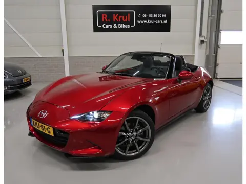 Mazda MX-5 2.0 SkyActiv-G 184 GT-M 184pk Rood metallic Bose 1e eigenaar Camera Leer Navigatie Airco 