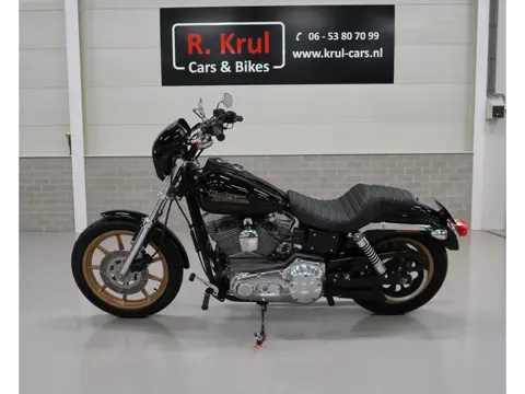 Harley Davidson 88 FXD Dyna Super Glide Chopper nieuwstaat, zwart, originele uitlaat, hoog stuur, ca