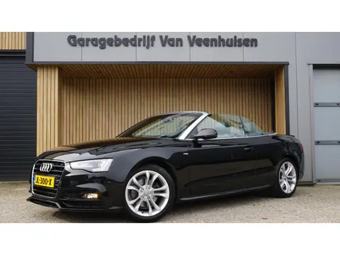 Audi A5 Cabriolet 1.8 TFSI 177pk S-Line Sport Edition Individual Leder Nekverwarming B&O Xenon Keyle