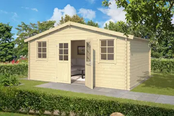 Blokhut Udo 480x300 Onbehandeld vuren
