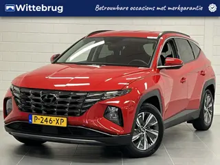 Hyundai Tucson 1.6 T-GDI HEV Comfort Smart TREKHAAK | AUTOMATISCHE ACHTERKLEP | NAVIGATIE | KEURIGE 