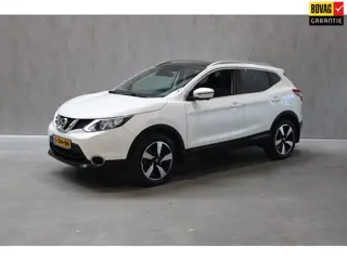 Nissan Qashqai 1.2 N-Connecta Camera 360g/Navi/Panoramadak Rijklaar incl 12 maanden bovag garantie