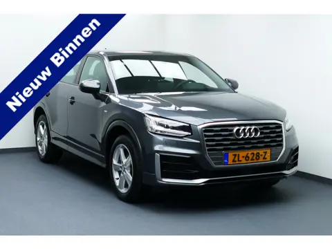 Audi Q2 30 TFSI Sport S-Line. Led Koplampen, Navi, Clima, Cruise, Half Leer, 17"LM Velgen