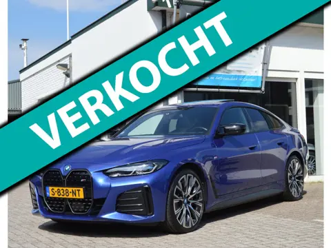 BMW I4 M50 High Executive schuifdak trekhaak lazer head-up kuipstoelen