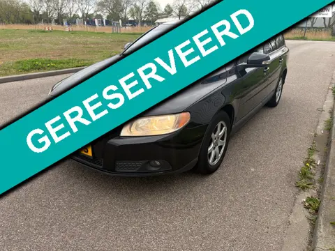 Volvo V70 2.0D Limited Edition Leer Zwart