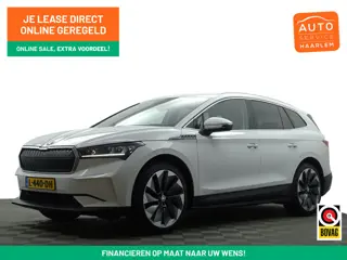 Škoda Enyaq iV 60+ Sportline- Warmtepomp, Design Leder Interieur, Sfeerverlichting, Standkachel, Xen