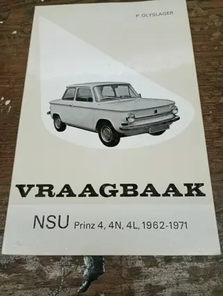 Vraagbaak NSU Prinz 4 _ 4N _ 4L