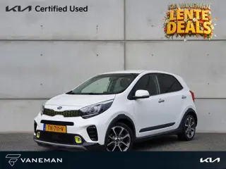 Kia Picanto 1.2 CVVT X-Line | Stoelverwarming | LED | Leder | Clima | Navi | Camera |