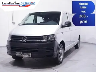 Volkswagen Transporter 2.0 TDI 150 pk L2 Dubbel Cabine Airco, Navi Cruise Control, Trekhaak, 5-Zits