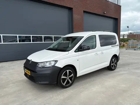 Volkswagen Caddy Cargo 1.5 TSI Exclusive*Automaat*Clima*Carplay*Cruise*Cam*Keyless*Leder*