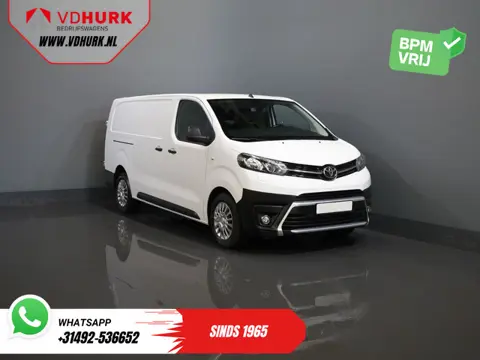 Toyota ProAce Worker 2.0 145 pk L3 Standkachel/ Stoelverw/ Carplay/ Camera/ PDC/ Cruise/ Trekhaak/ A