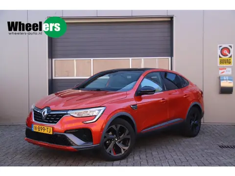Renault Arkana 1.6 E-Tech Hybrid 145 R.S. Line Orange Valencia, Stoel & Stuurverwarmd, Camera, Navi