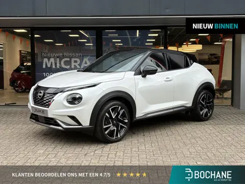 Nissan Juke 1.6 Hybrid N-Design NIEUW UIT VOORRAAD LEVERBAAR | Verwarmbare stoelen- en stuurwiel | C