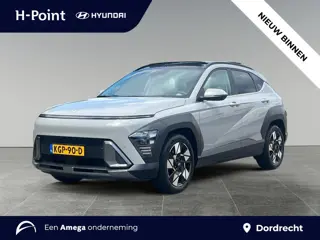 Hyundai Kona 1.6 GDI 140pk HEV Premium Sky | SCHUIF/KANTELDAK | FULL LED | PREMIUM LEDER | ADAPTIVE 