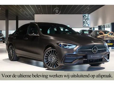Mercedes-Benz C-Klasse 300 e AMG Magno|Nappa|Night|Rij-assistentie Plus|Keyless-Go|Stoelkoeling|Pano