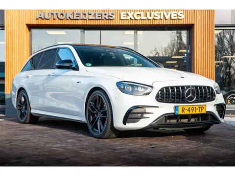 Mercedes-Benz E-Klasse Estate 53 AMG 4MATIC Premium 360 Cam Panodak Burmester Ambient 360 Cam Leer A