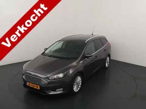 Ford FOCUS Wagon EcoBoost 125 pk Titanium | Trekhaak | Voorruitverw. | Navi | Clima | Cruise | 17" |