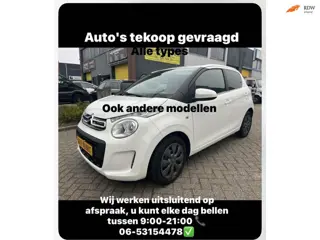 Citroen C1 1.0 ( AUTO'S TEKOOP GEVRAAGD , OOK ZONDER APK + VOOR DE SLOOP 0