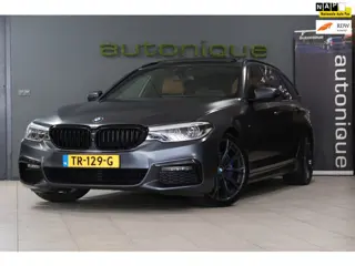 BMW 5-serie Touring 530i High Executive *MAT Frozen Grey* Individual Leder PANORAMADAK UNIEKE AUTO!!