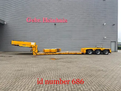 Goldhofer STZ-VL3-36/80A 5 Meter Extandable + 5 Meter Extensions!