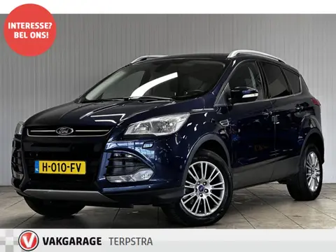 Ford Kuga 1.6 Titanium/ D-Riem verv: 117.000 KM!/ 150PK!/ Trekhaak/ Half-Leder/ Stoelverw./ Keyless/