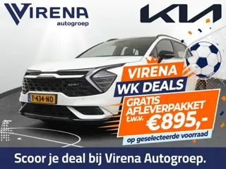 Kia Sportage 1.6 T-GDi Hybrid GT-Line AUTOMAAT - Elektrisch verstelbare voorstoelen - Stoel-/Stuurve
