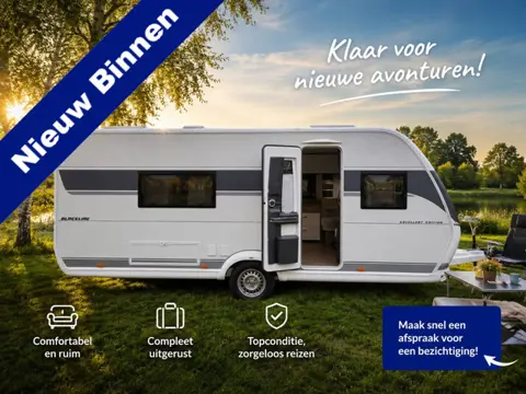 Hobby 540 WLU Excellent Edition Enkele bedden (09-2025) – NIEUW NU 20.950,-