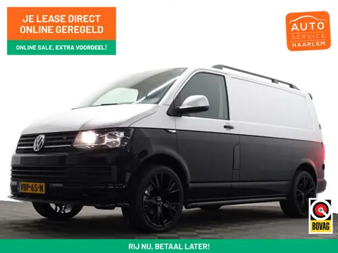 Volkswagen Transporter 2.0 TDI Euro 6 R-Line+ Two-Tone, Luxury Leder, Clima, Cruise, Grijs kenteken