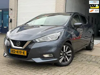 Nissan Micra 0.9 IG-T N-Connecta/ nap/ 3e EIG/ dealeronderhouden/ 1jaar apk/ volle opties zeer nette