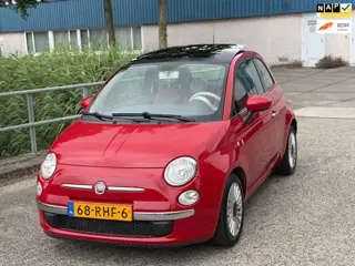 Fiat 500 0.9 TwinAir Lounge!Panodak!1eigenaar! Leder!Airco!LM. velgen!