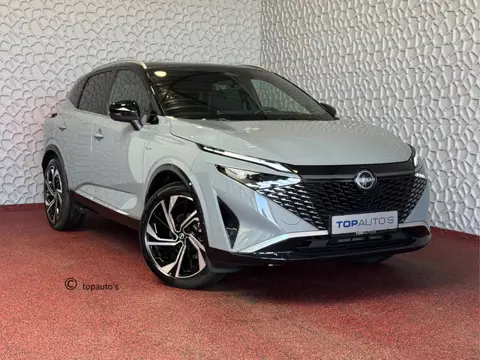 Nissan QASHQAI 1.3 MHEV 160PK TEKNA PLUS BOSE 2-TONE 20''LMV LEER ALCANTARA PANO MASSAGE BOSE STOEL/