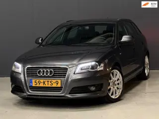 Audi A3 Sportback 1.4 TFSI S-LINE NAVI/6-BAK/LEDER/ZWART HEMEL/CRUISE | KEURIGE AUTO !