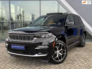 Jeep Grand Cherokee 2.0 Summit Reserve Plug in Hybride 4xe 380pk Panoramadak / Luchtvering / Night v