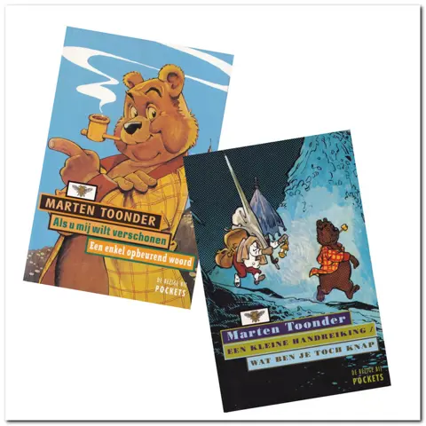 Marten Toonder ~ 2x Bommel en Tom Poes pocket