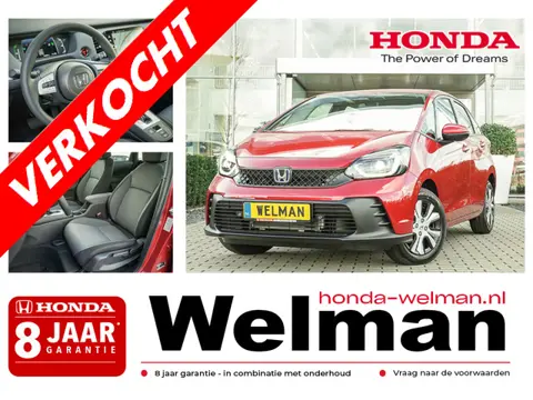 Honda Jazz 1.5i e:HEV ELEGANCE - NIEUW - 122 PK - FULL HYBRID - AUTOMAAT