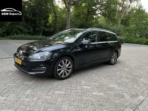 Volkswagen Golf Variant 1.6 TDI Highline DSG Automaat | Clima | Navi | Leder | Camera | Keyless | Al