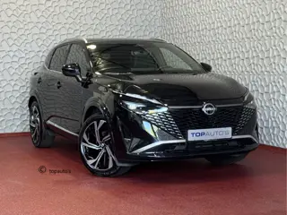 Nissan QASHQAI 1.3 MHEV 160PK TEKNA PLUS BOSE 20''LMV LEER ALCANTARA PANO MASSAGE BOSE STOEL/STUUR/R