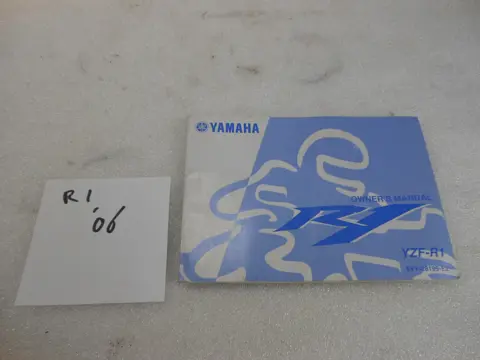 INSTRUCTIEBOEKJE Yamaha YZF R1 2004 - 2006