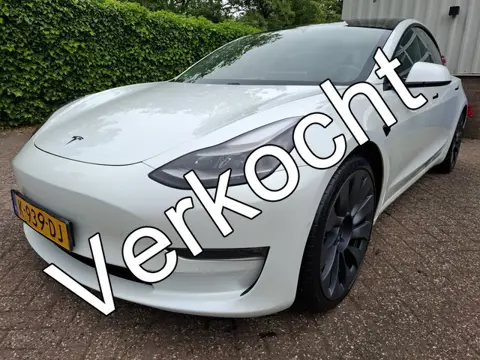 Tesla Model 3 Performance AWD SOH 87.6% 75KWH 462pk