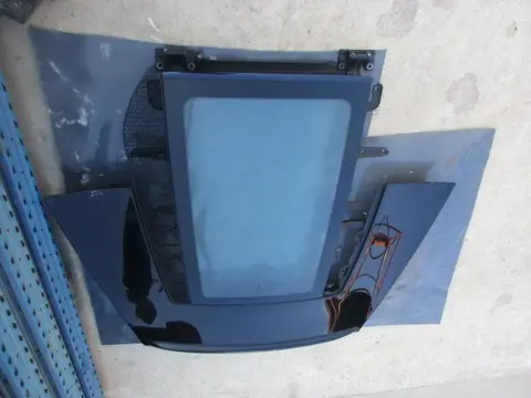 Rear bonnet with window and accessories Ferrari 430 Spider