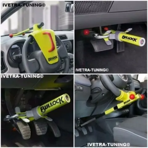 Beveiliging VW T3 | Beveiliging VW T4 | Stuur- Pedaalslot